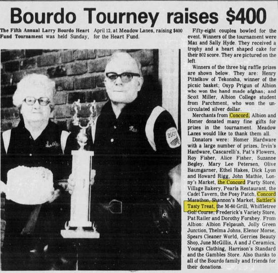 Tasty Treat - Apr 1981 Article From Homer (newer photo)